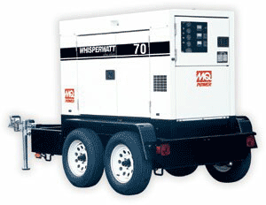 35kw towable generator