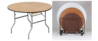 Round-Folding-Table