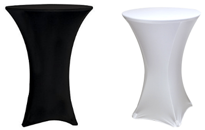 Spandex Fitted Stretch Cocktail table cover