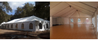 Big tent 30’ x 30’